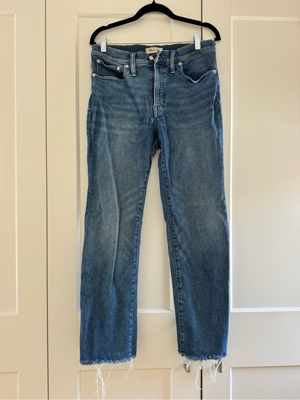 Madewell Medium Blue Cali Demi-Boot Jeans